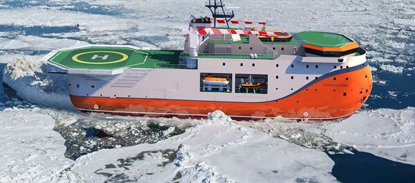 Ledui atspari platforma Šiaurės ašigalis Ledui atspari platforma Šiaurės ašigalis - Sputnik Lietuva