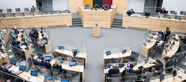 Заседание Сейма Литвы - Sputnik Литва