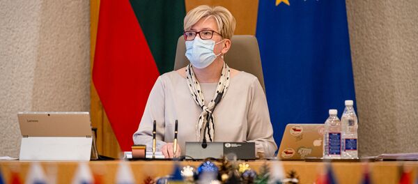 Премьер-министр Литвы Ингрида Шимоните - Sputnik Литва