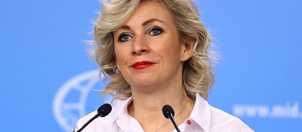 Официальный представитель Министерства иностранных дел России Мария Захарова - Sputnik Lietuva