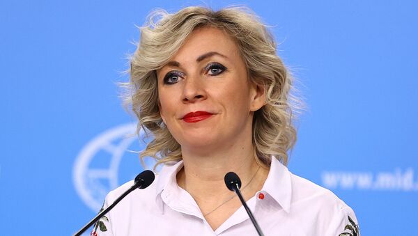 Официальный представитель Министерства иностранных дел России Мария Захарова - Sputnik Lietuva