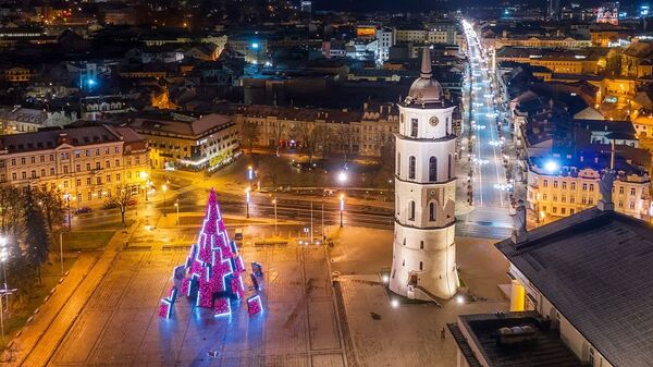 Главная рождественская елка в Вильнюсе - Sputnik Литва