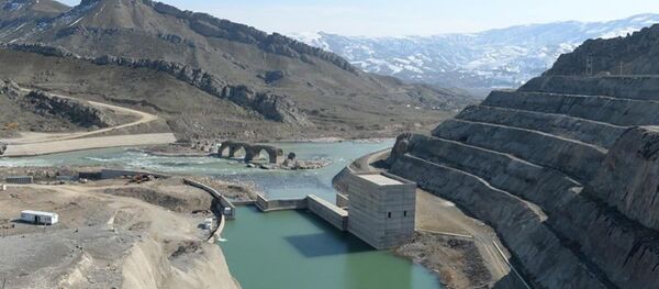 ГЭС Худаферин и Гыз Галасы ГЭС Худаферин и Гыз Галасы - Sputnik Литва