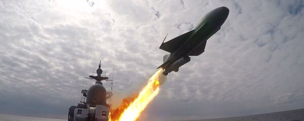 Новейший корвет Гремящий на испытаниях в Балтийском море Новейший корвет Гремящий на испытаниях в Балтийском море - Sputnik Литва