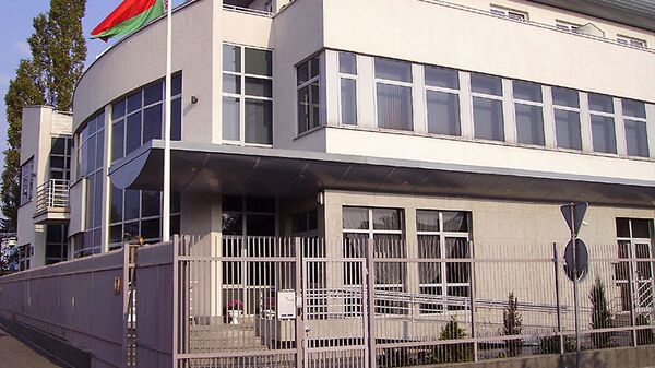 Здание Посольства Белоруссии в Польше - Sputnik Литва