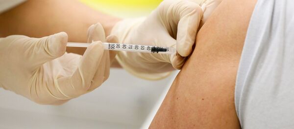 Вакцинация в Каунасской клинике в Литве Вакцинация в Каунасской клинике в Литве - Sputnik Литва