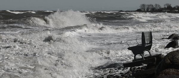 Шторм на Балтийском море Шторм на Балтийском море - Sputnik Lietuva