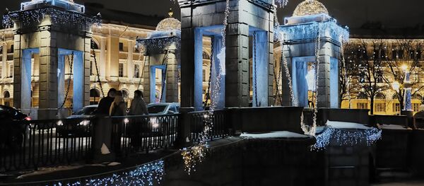 Предновогодний Санкт-Петербург Предновогодний Санкт-Петербург - Sputnik Литва