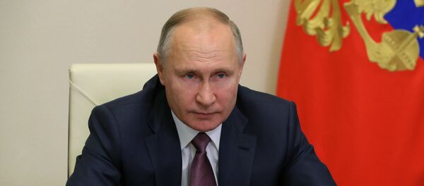 Президент РФ Владимир Путин Президент РФ Владимир Путин - Sputnik Lietuva