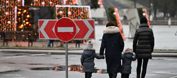 Первые дни Нового года в Вильнюсе - Sputnik Литва