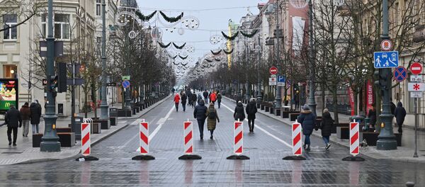 Первые дни Нового года в Вильнюсе - Sputnik Литва