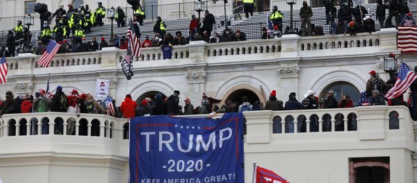 Акция протеста сторонников Дональда Трампа в Вашингтоне Акция протеста сторонников Дональда Трампа в Вашингтоне - Sputnik Lietuva
