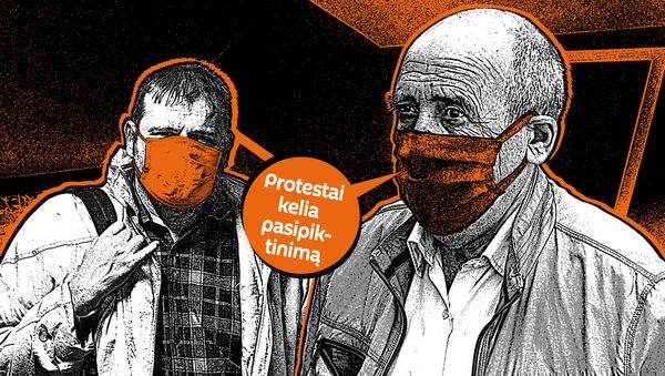 Protestai kelia pasipiktinimą - Sputnik Lietuva