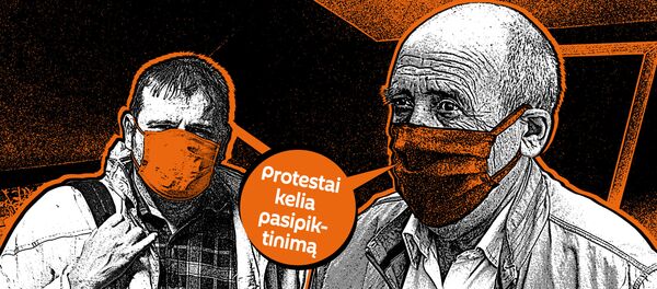 Protestai kelia pasipiktinimą Protestai kelia pasipiktinimą - Sputnik Lietuva