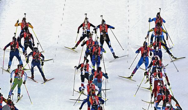 Литовский микст обновил личный рекорд на этапах Кубка мира - Sputnik Литва