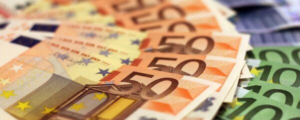 Бумажные деньги евро - Sputnik Lietuva