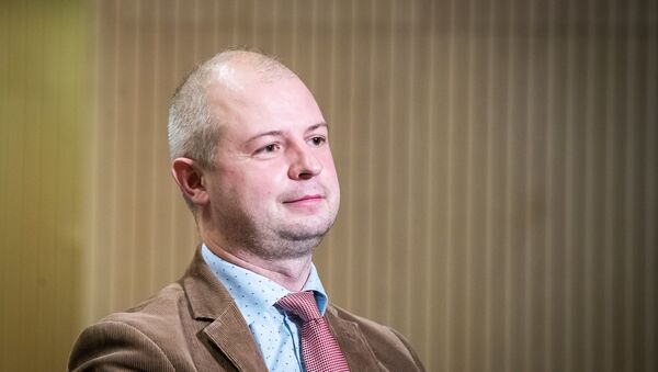 Министр окружающей среды Литвы Симонас Гентвилас - Sputnik Литва