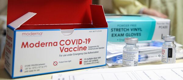 Modernos vakcina nuo COVID-19 Modernos vakcina nuo COVID-19 - Sputnik Lietuva