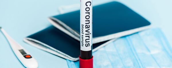 Тест на коронавирус Тест на коронавирус - Sputnik Lietuva