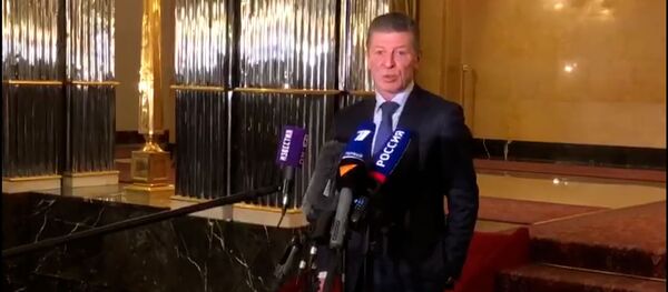 Для Украины было бы самоубийством возобновить боевые действия в Донбассе. Дмитрий Козак - Sputnik Lietuva