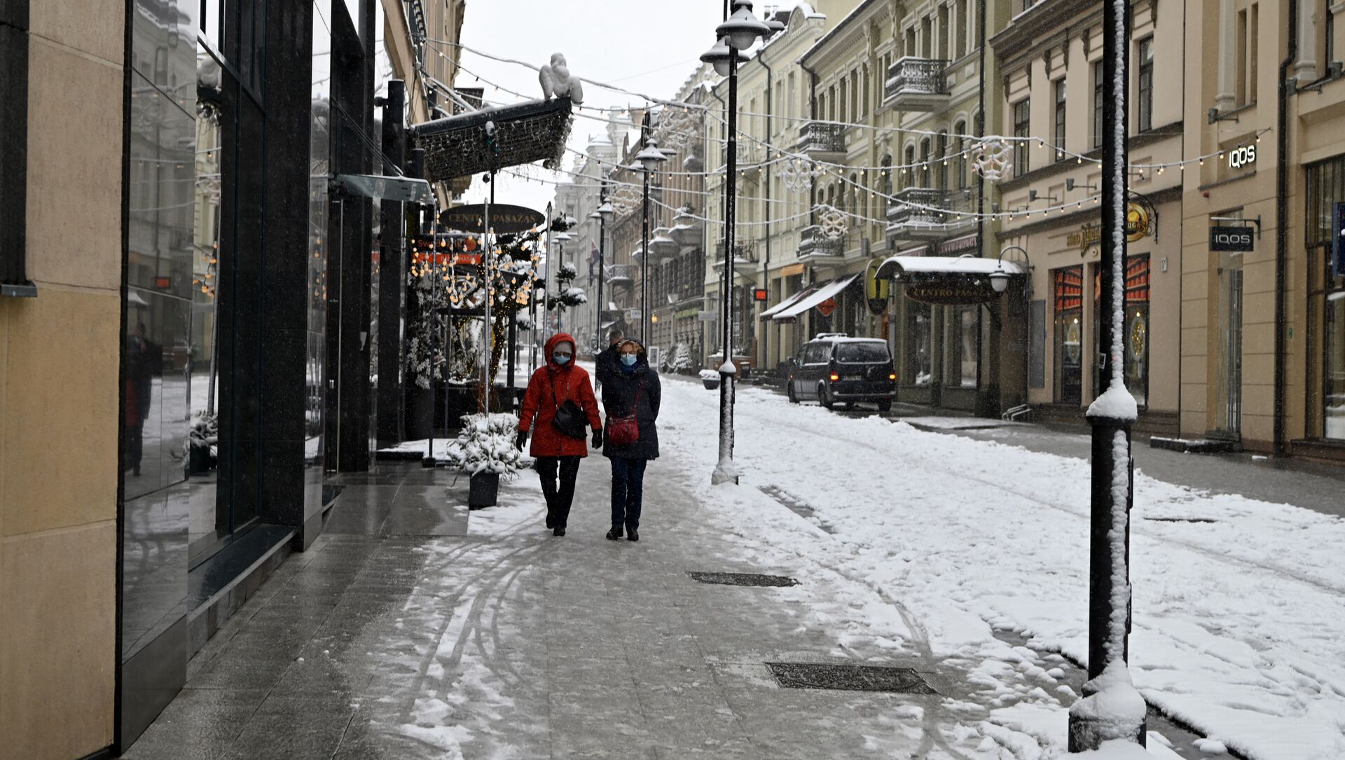 Зимняя улица в Вильнюсе - Sputnik Lietuva, 1920, 06.02.2021