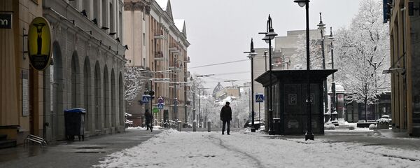 Улица Вильняус в Вильнюсе, Литва Улица Вильняус в Вильнюсе, Литва - Sputnik Lietuva