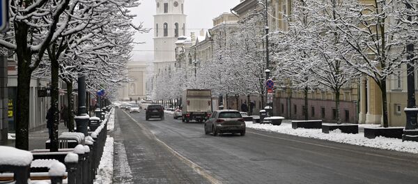 Проспект Гедеминаса в Вильнюсе, Литва Проспект Гедеминаса в Вильнюсе, Литва - Sputnik Lietuva