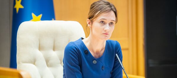 Спикер Сейма Литвы Виктория Чмилите-Нильсен Спикер Сейма Литвы Виктория Чмилите-Нильсен - Sputnik Литва