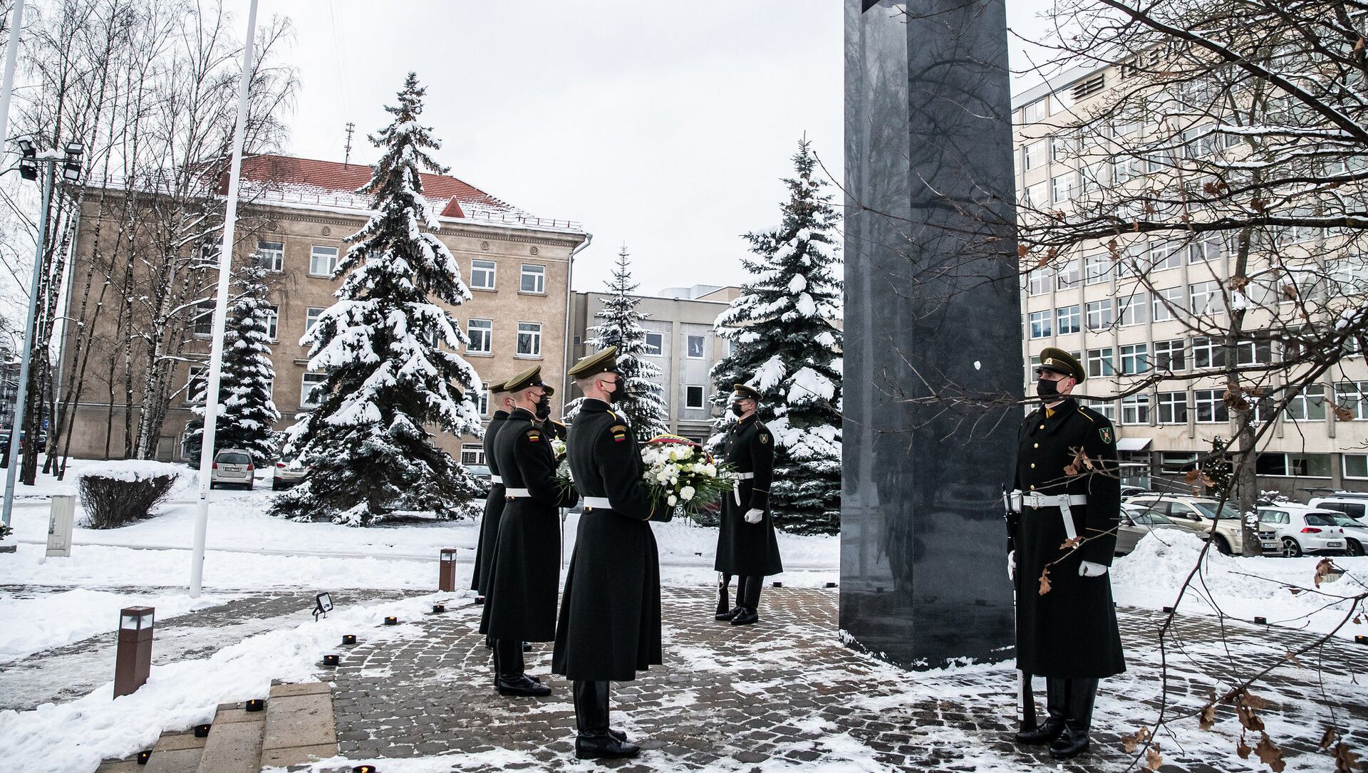 Sausio 13-ajai skirtas memorialas – obeliskas-varpinė - Sputnik Lietuva, 1920, 20.03.2021