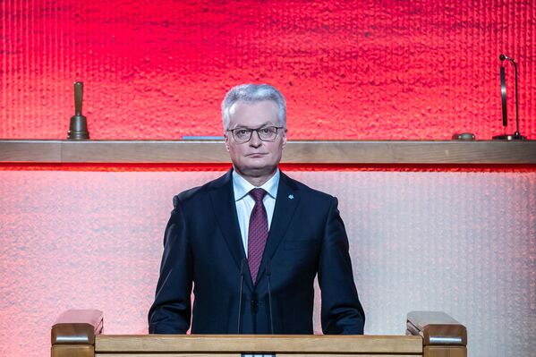 Президент Литвы Гитанас Науседа  - Sputnik Литва