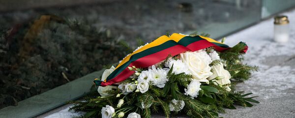 Возложение цветов в День защитников свободы Возложение цветов в День защитников свободы - Sputnik Lietuva