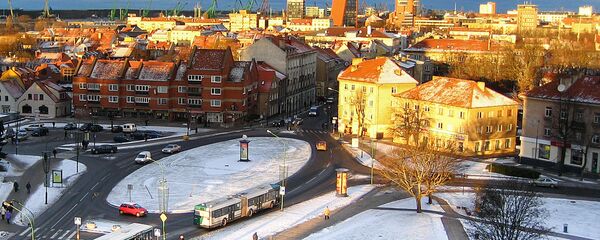 Вид города Клайпеды, Литва Вид города Клайпеды, Литва - Sputnik Литва