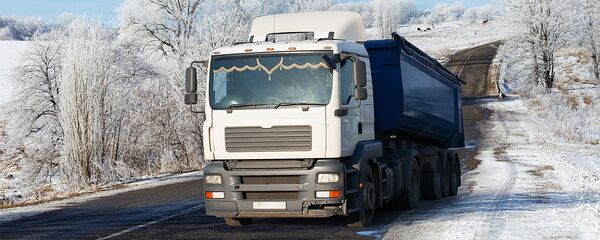 Vilkikas, archyvinė nuotrauka Vilkikas, archyvinė nuotrauka - Sputnik Lietuva