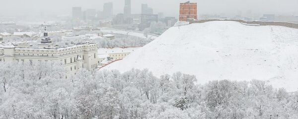 Панорама зимнего Вильнюса Панорама зимнего Вильнюса - Sputnik Lietuva