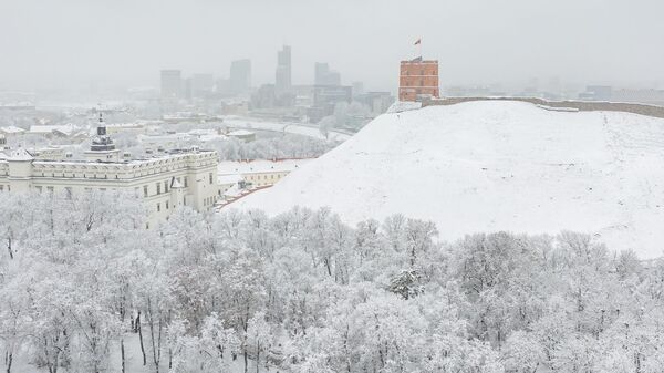 Панорама зимнего Вильнюса - Sputnik Lietuva