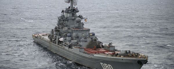 Ракетный крейсер Адмирал Нахимов Ракетный крейсер Адмирал Нахимов - Sputnik Lietuva