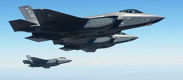 JAV naikintuvas F-35А JAV naikintuvas F-35А - Sputnik Lietuva