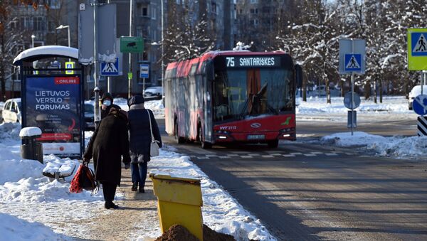 Автобус в Вильнюсе - Sputnik Lietuva