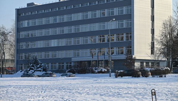 Здание Национального центра общественного здравоохранения Литвы в Вильнюсе  - Sputnik Литва