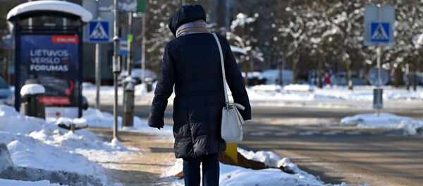 Улица Вильнюса зимой  - Sputnik Литва