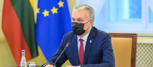 Президент Литвы Гитанас Науседа - Sputnik Литва