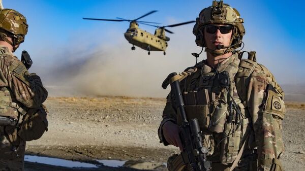 Американские военные на юго-востоке Афганистана  - Sputnik Lietuva