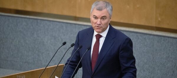 Председатель Государственной Думы РФ Вячеслав Володин - Sputnik Литва