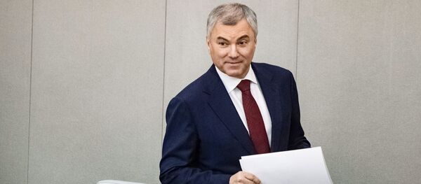 Председатель Государственной Думы РФ Вячеслав Володин - Sputnik Lietuva