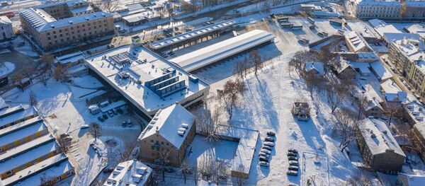 Панорама Вильнюса зимой Панорама Вильнюса зимой - Sputnik Литва