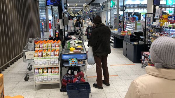 Касса в супермаркете в Вильнюсе - Sputnik Lietuva