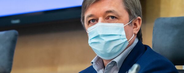 Лидер партии Союз крестьян и зеленых Литвы Рамунас Карбаускис - Sputnik Литва