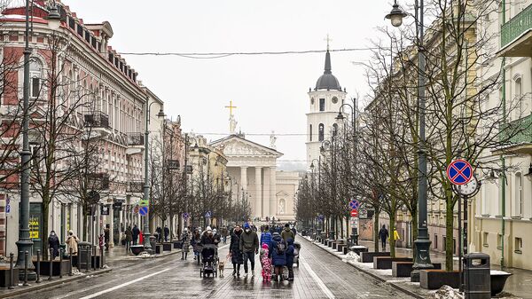 Проспект Гедиминаса в Вильнюсе - Sputnik Литва