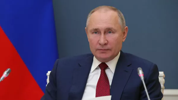 Президент РФ Владимир Путин - Sputnik Lietuva