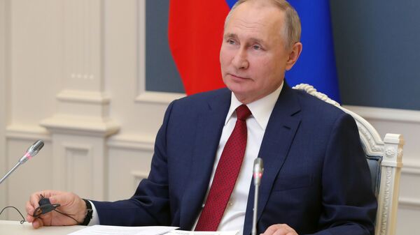 Президент РФ Владимир Путин - Sputnik Lietuva